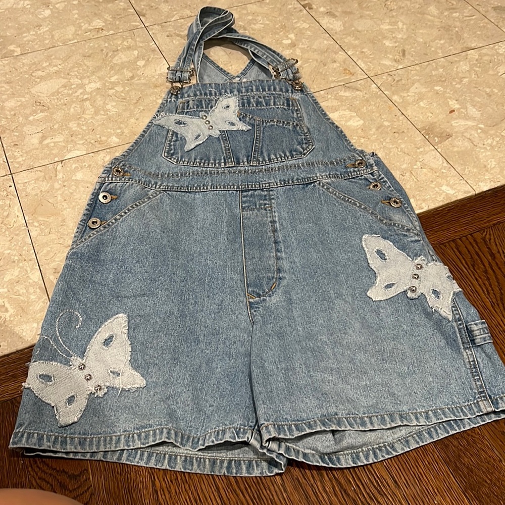 Capuccino Butterfly Overalls